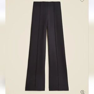 J CREW Elegant Black Stretch Ponte Wide-Leg Pants XSMALL NWT